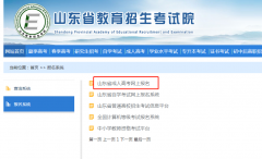 山东省聊城成人高考准考证打印系统已开放