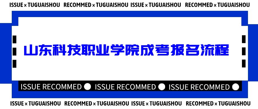 2023年山东科技职业学院成考报名流程