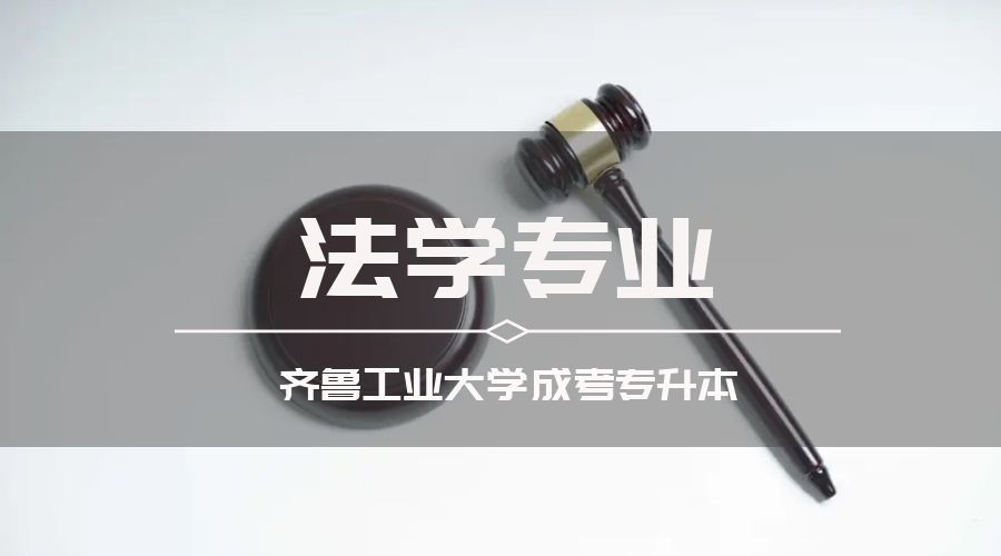 齐鲁工业大学成人高考专升本层次法学专业介绍