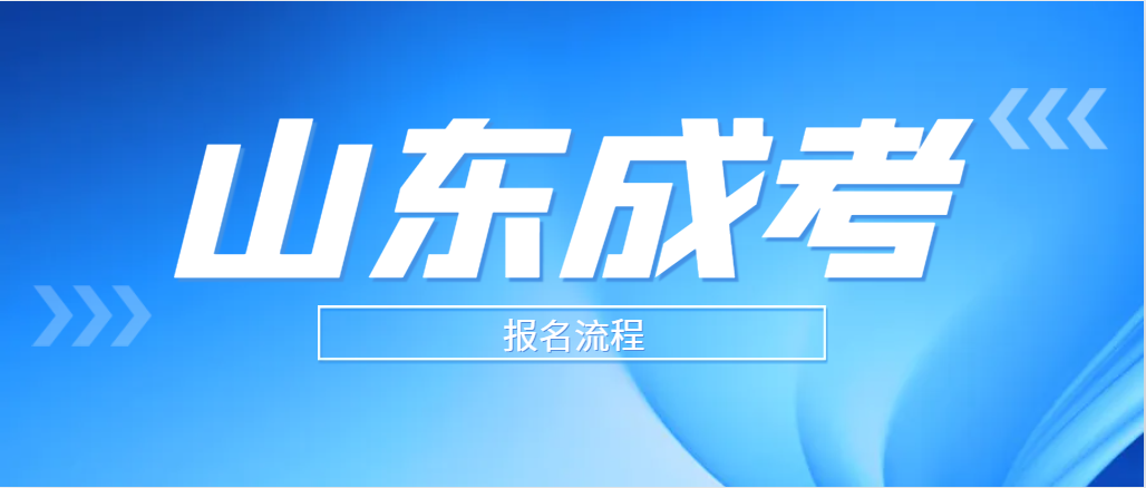 2024年成人高考报名流程详细解读。山东成考网