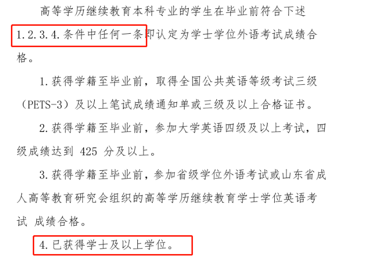 好消息|齐鲁医药学院成人高考也可免考学位英语，但需要满足这个条件！