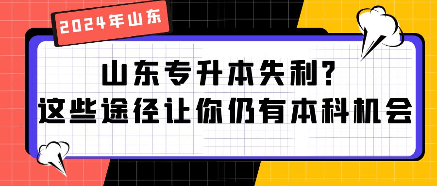 统招专升本没考上？别急，这些补救途径能助你上本科！