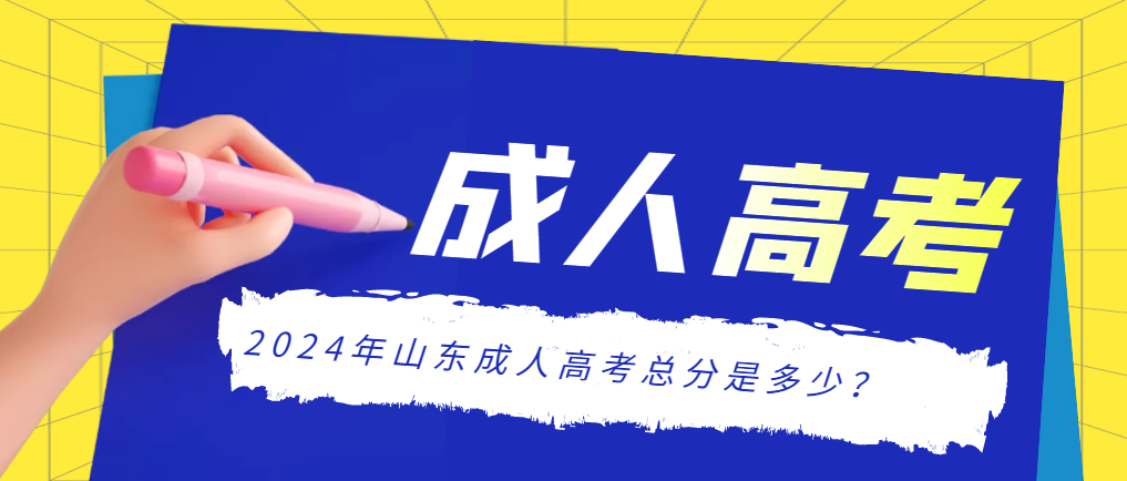 2024年山东成人高考总分是多少？