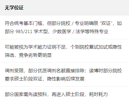成考专升本毕业，拿到学位证和没拿到学位证，报考研究生时有区别吗？(图2)